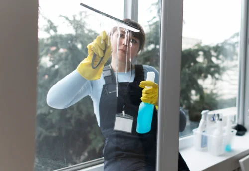 Nettoyage de vitres intérieures et extérieures à Delle